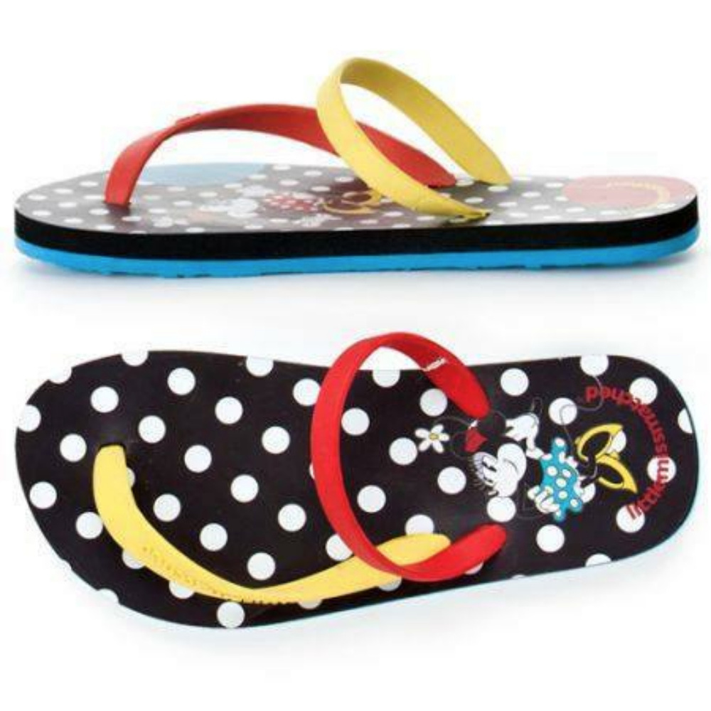NWT DISNEY LittleMissMatched Flip Flops Sandals XS